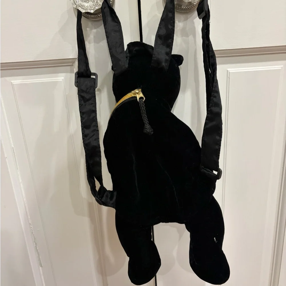 Mango Black Bear Kids Backpack Vintage 1990’s